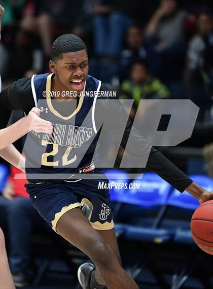 Thumbnail 1 in Modesto Christian vs. St. John Bosco (MaxPreps/DLS MLK Classic) photogallery.