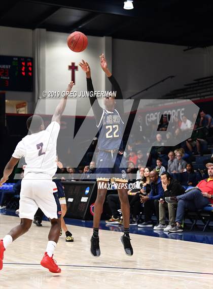 Thumbnail 2 in Modesto Christian vs. St. John Bosco (MaxPreps/DLS MLK Classic) photogallery.