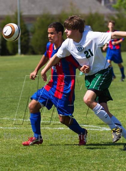 Thumbnail 3 in Briarcrest Christian vs Bartlett (Rivalries Invitational Tournament) photogallery.