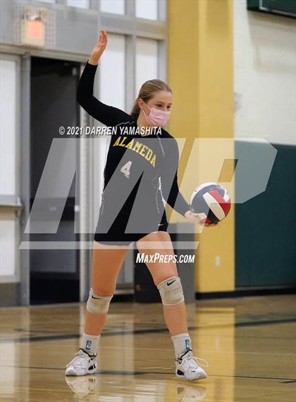 Thumbnail 3 in Alameda @ El Cerrito (CIF NCS D2 Playoffs) photogallery.