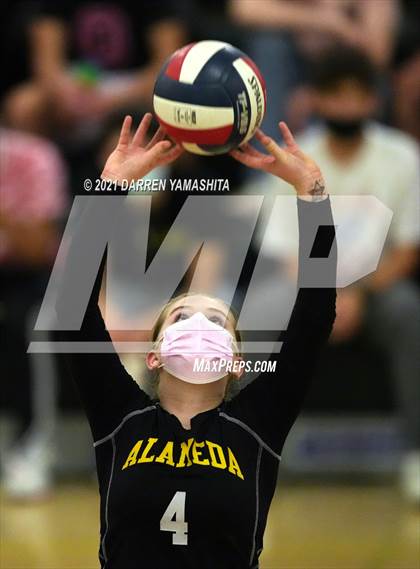 Thumbnail 2 in Alameda @ El Cerrito (CIF NCS D2 Playoffs) photogallery.