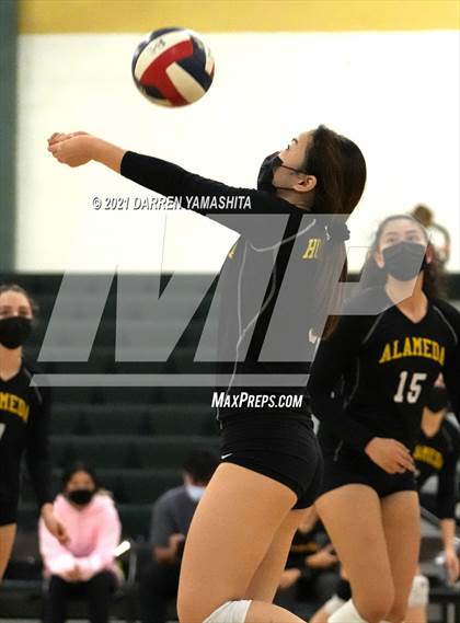 Thumbnail 2 in Alameda @ El Cerrito (CIF NCS D2 Playoffs) photogallery.