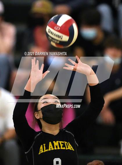 Thumbnail 3 in Alameda @ El Cerrito (CIF NCS D2 Playoffs) photogallery.
