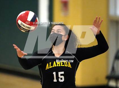 Thumbnail 3 in Alameda @ El Cerrito (CIF NCS D2 Playoffs) photogallery.