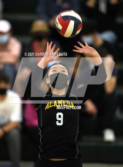 Thumbnail 2 in Alameda @ El Cerrito (CIF NCS D2 Playoffs) photogallery.