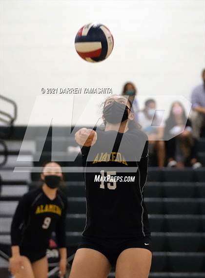 Thumbnail 2 in Alameda @ El Cerrito (CIF NCS D2 Playoffs) photogallery.
