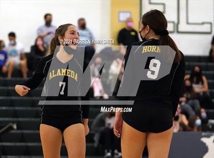 Thumbnail 1 in Alameda @ El Cerrito (CIF NCS D2 Playoffs) photogallery.