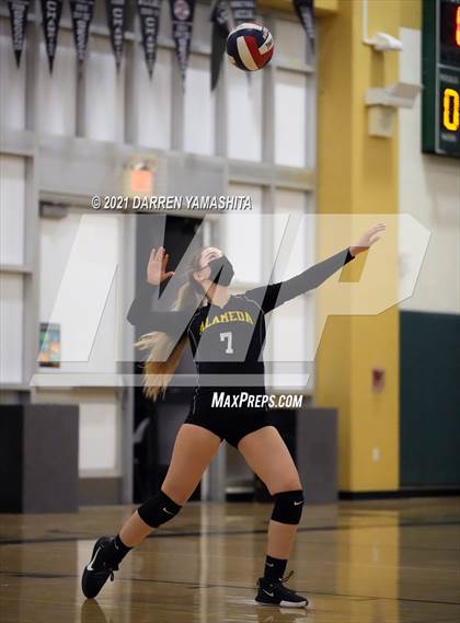 Thumbnail 1 in Alameda @ El Cerrito (CIF NCS D2 Playoffs) photogallery.