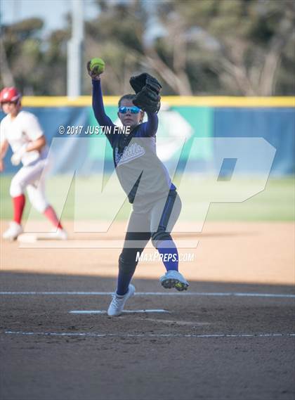 Thumbnail 3 in Mount Miguel vs. Foothills Christian (CIF SDS D5 Final) photogallery.
