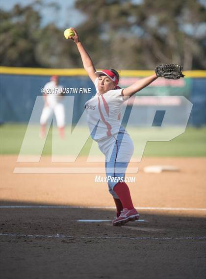 Thumbnail 2 in Mount Miguel vs. Foothills Christian (CIF SDS D5 Final) photogallery.