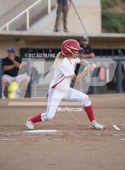 Thumbnail 2 in Mount Miguel vs. Foothills Christian (CIF SDS D5 Final) photogallery.