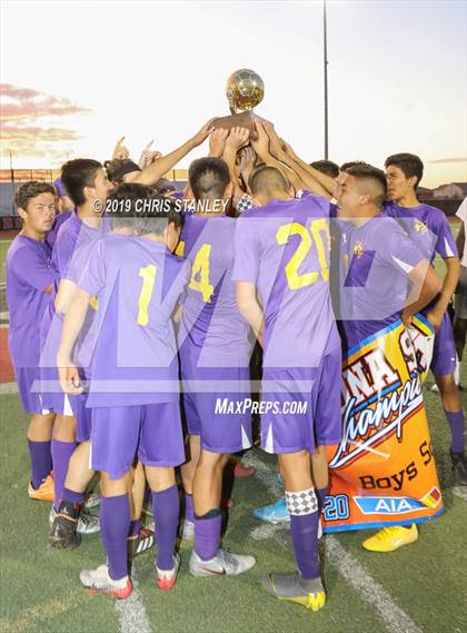 Thumbnail 3 in Blue Ridge vs Chino Valley (AIA 2A Final Awards) photogallery.