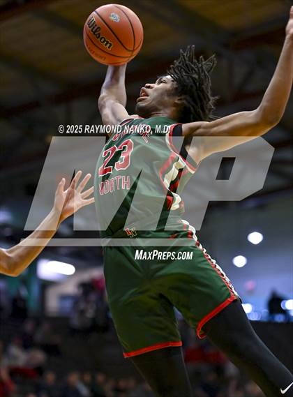Thumbnail 2 in Lawrence North vs. Jeffersonville (IHSAA 4A New Castle Semi State Final) photogallery.