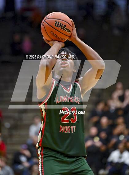 Thumbnail 2 in Lawrence North vs. Jeffersonville (IHSAA 4A New Castle Semi State Final) photogallery.