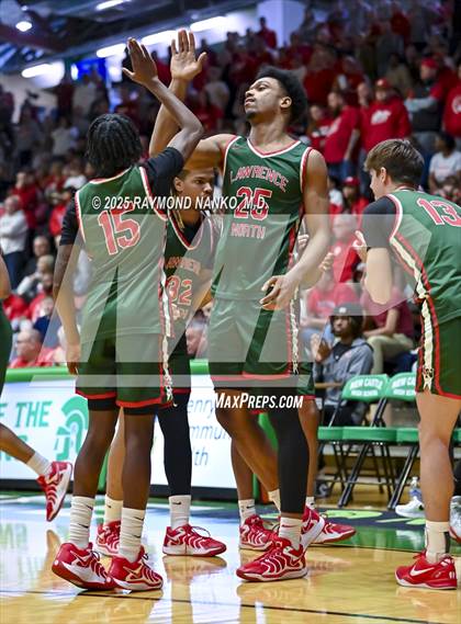 Thumbnail 2 in Lawrence North vs. Jeffersonville (IHSAA 4A New Castle Semi State Final) photogallery.