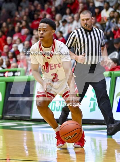 Thumbnail 2 in Lawrence North vs. Jeffersonville (IHSAA 4A New Castle Semi State Final) photogallery.