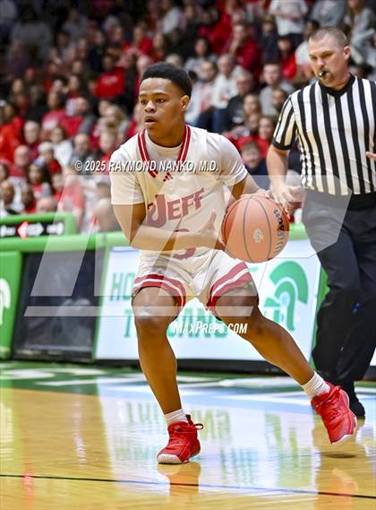 Thumbnail 1 in Lawrence North vs. Jeffersonville (IHSAA 4A New Castle Semi State Final) photogallery.