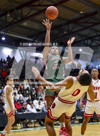 Thumbnail 3 in Lawrence North vs. Jeffersonville (IHSAA 4A New Castle Semi State Final) photogallery.