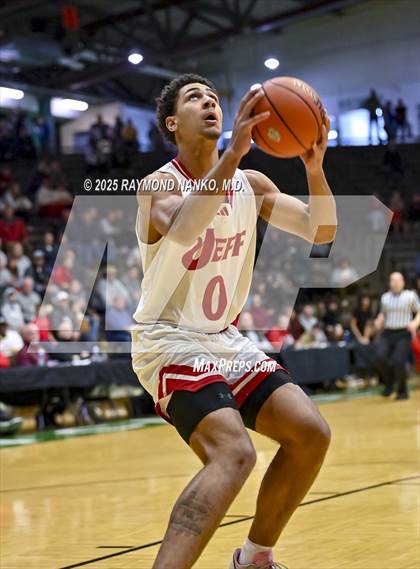 Thumbnail 2 in Lawrence North vs. Jeffersonville (IHSAA 4A New Castle Semi State Final) photogallery.