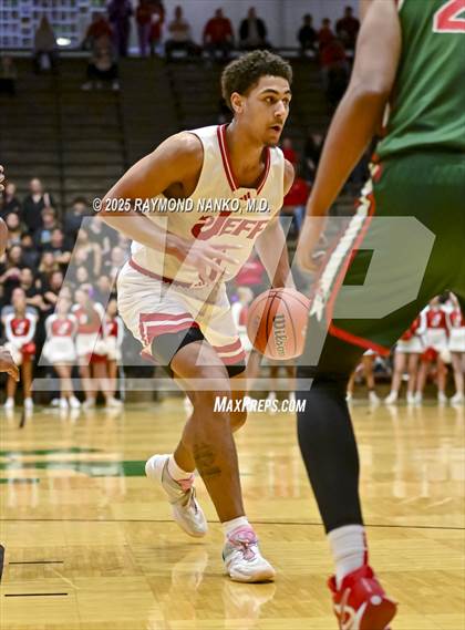 Thumbnail 3 in Lawrence North vs. Jeffersonville (IHSAA 4A New Castle Semi State Final) photogallery.