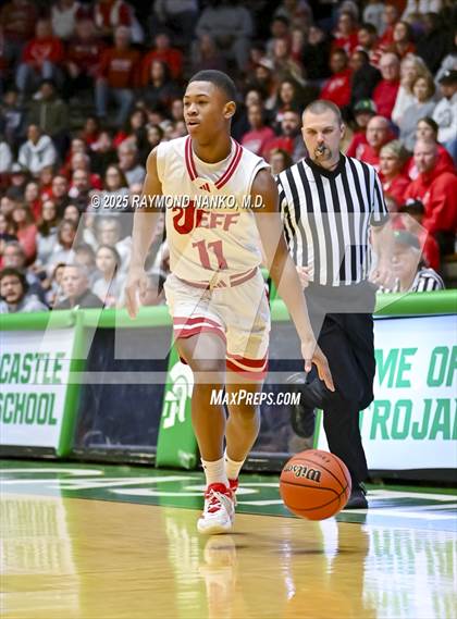 Thumbnail 1 in Lawrence North vs. Jeffersonville (IHSAA 4A New Castle Semi State Final) photogallery.