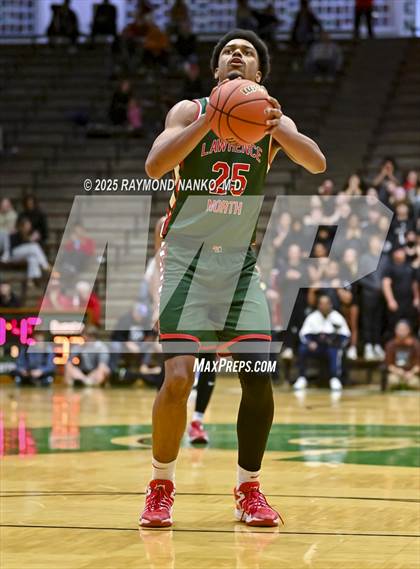 Thumbnail 1 in Lawrence North vs. Jeffersonville (IHSAA 4A New Castle Semi State Final) photogallery.