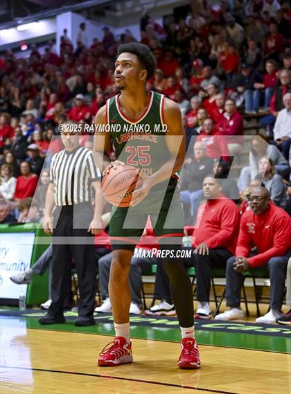 Thumbnail 3 in Lawrence North vs. Jeffersonville (IHSAA 4A New Castle Semi State Final) photogallery.