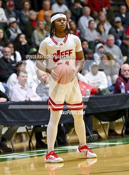 Thumbnail 1 in Lawrence North vs. Jeffersonville (IHSAA 4A New Castle Semi State Final) photogallery.
