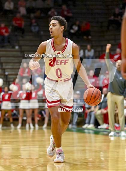 Thumbnail 3 in Lawrence North vs. Jeffersonville (IHSAA 4A New Castle Semi State Final) photogallery.
