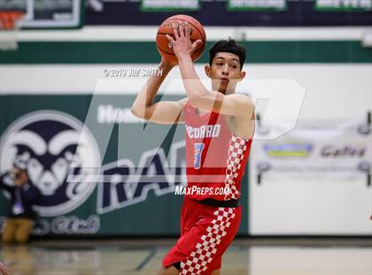 Thumbnail 3 in Santa Fe vs. Socorro (Jalene Berger Allstate Holiday Tournament) photogallery.