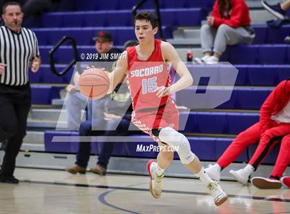 Thumbnail 3 in Santa Fe vs. Socorro (Jalene Berger Allstate Holiday Tournament) photogallery.