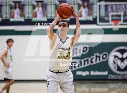 Thumbnail 1 in Santa Fe vs. Socorro (Jalene Berger Allstate Holiday Tournament) photogallery.