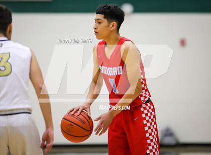 Thumbnail 2 in Santa Fe vs. Socorro (Jalene Berger Allstate Holiday Tournament) photogallery.