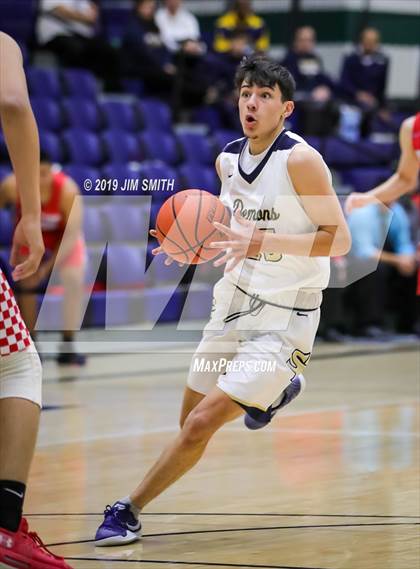Thumbnail 1 in Santa Fe vs. Socorro (Jalene Berger Allstate Holiday Tournament) photogallery.