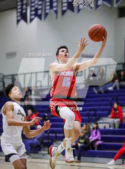 Thumbnail 2 in Santa Fe vs. Socorro (Jalene Berger Allstate Holiday Tournament) photogallery.