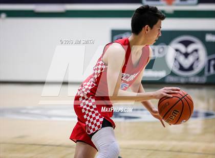 Thumbnail 3 in Santa Fe vs. Socorro (Jalene Berger Allstate Holiday Tournament) photogallery.