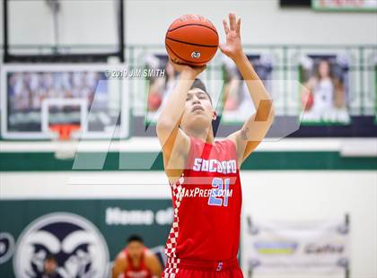 Thumbnail 2 in Santa Fe vs. Socorro (Jalene Berger Allstate Holiday Tournament) photogallery.