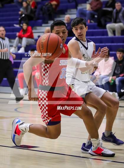 Thumbnail 2 in Santa Fe vs. Socorro (Jalene Berger Allstate Holiday Tournament) photogallery.