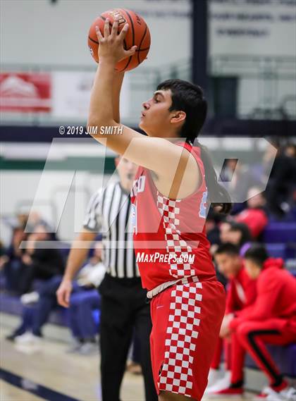 Thumbnail 2 in Santa Fe vs. Socorro (Jalene Berger Allstate Holiday Tournament) photogallery.