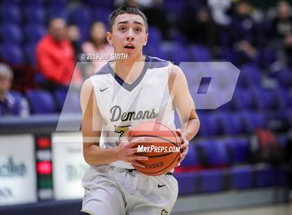 Thumbnail 3 in Santa Fe vs. Socorro (Jalene Berger Allstate Holiday Tournament) photogallery.
