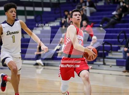Thumbnail 1 in Santa Fe vs. Socorro (Jalene Berger Allstate Holiday Tournament) photogallery.
