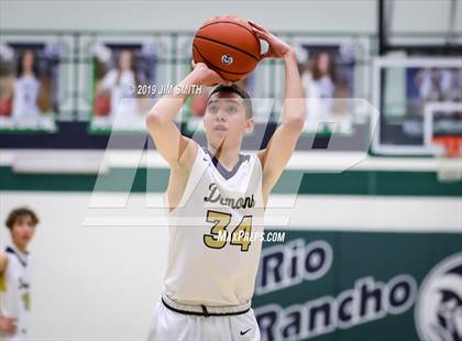 Thumbnail 3 in Santa Fe vs. Socorro (Jalene Berger Allstate Holiday Tournament) photogallery.