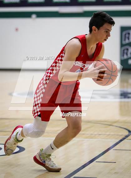 Thumbnail 3 in Santa Fe vs. Socorro (Jalene Berger Allstate Holiday Tournament) photogallery.