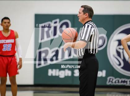 Thumbnail 2 in Santa Fe vs. Socorro (Jalene Berger Allstate Holiday Tournament) photogallery.