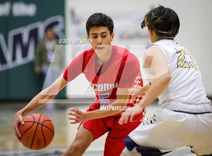Thumbnail 3 in Santa Fe vs. Socorro (Jalene Berger Allstate Holiday Tournament) photogallery.