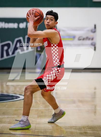 Thumbnail 2 in Santa Fe vs. Socorro (Jalene Berger Allstate Holiday Tournament) photogallery.