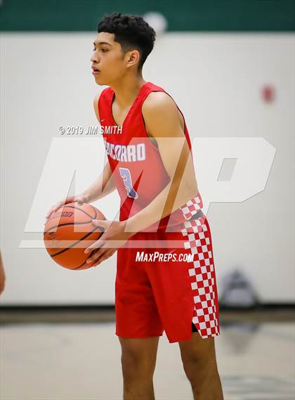 Thumbnail 1 in Santa Fe vs. Socorro (Jalene Berger Allstate Holiday Tournament) photogallery.