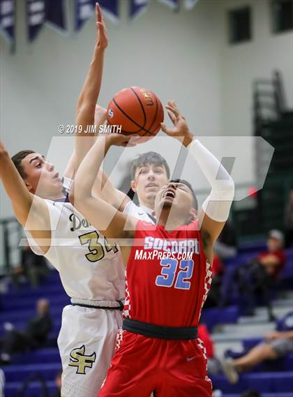 Thumbnail 3 in Santa Fe vs. Socorro (Jalene Berger Allstate Holiday Tournament) photogallery.