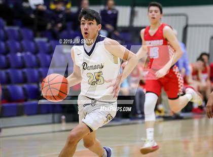 Thumbnail 3 in Santa Fe vs. Socorro (Jalene Berger Allstate Holiday Tournament) photogallery.