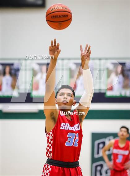 Thumbnail 2 in Santa Fe vs. Socorro (Jalene Berger Allstate Holiday Tournament) photogallery.
